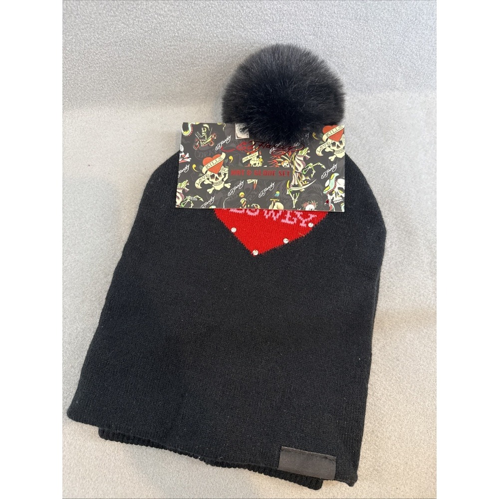 Ed Hardy Hat Set